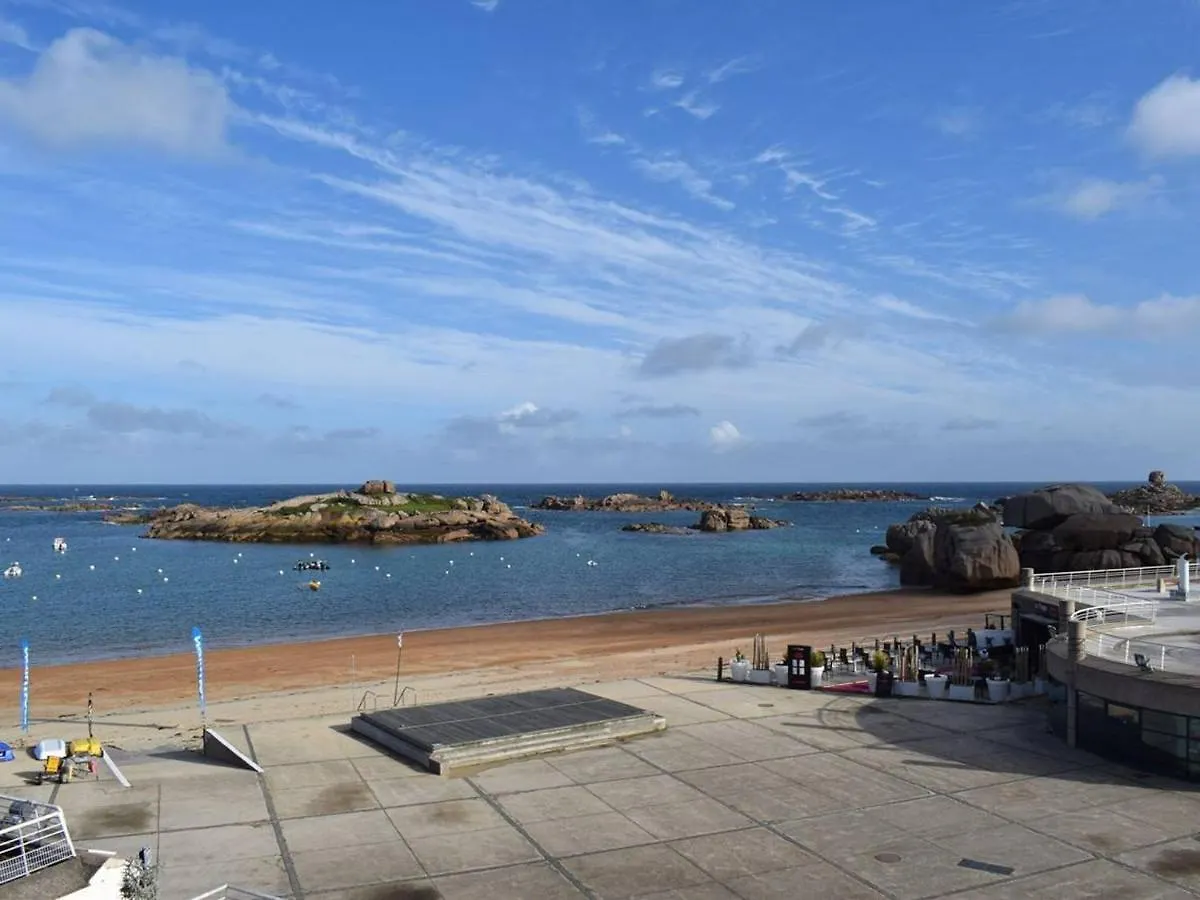 Appartement Terrasse Bord De Mer A Tregastel Avec Parking - Fr-1-368-19